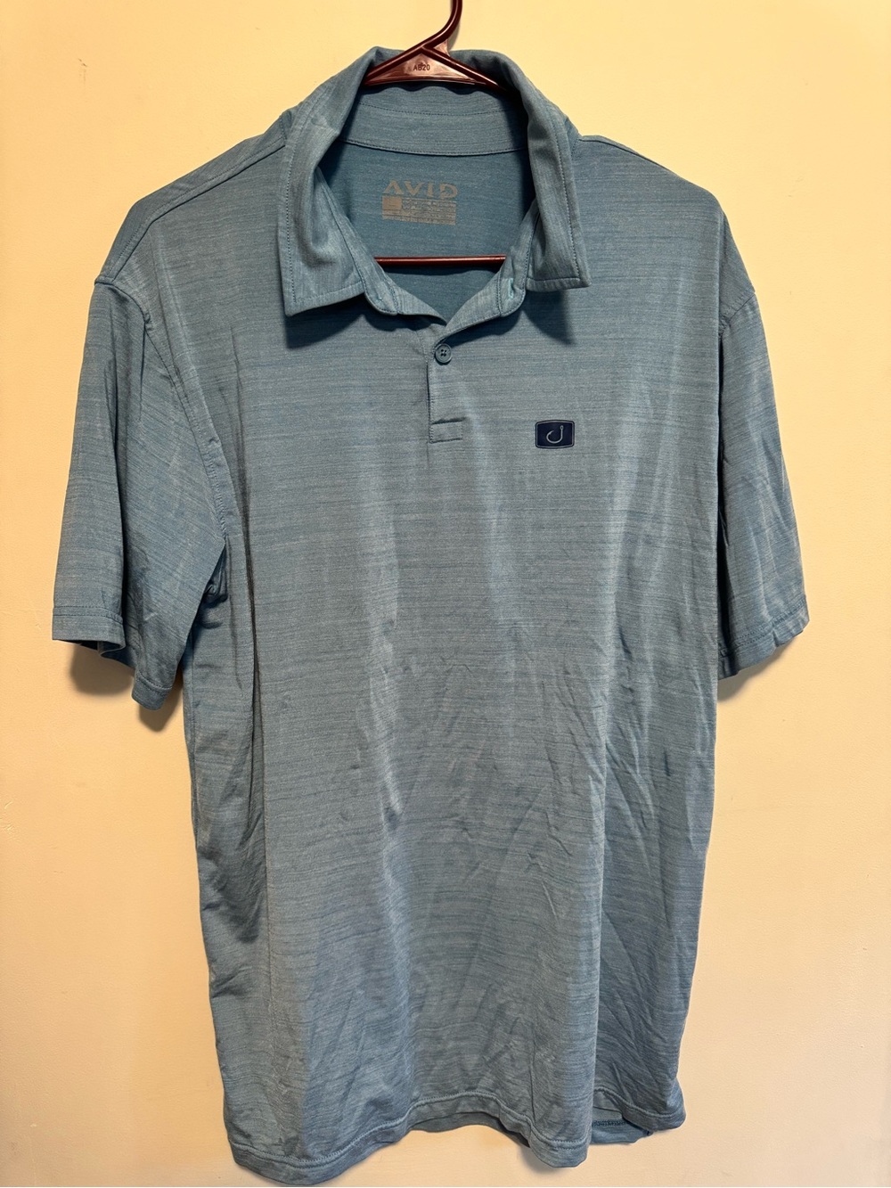 Men's Avid Light Blue Polo Shirt